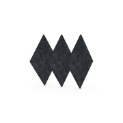 Thumbnail 2 of Акустично пано Narbutas Pet, диамант, 115 х 200 х 9 mm, PET филц, 3 броя, тъмносиво