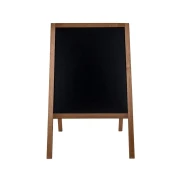 Thumbnail 2 of Стопер с черна дъска, двустранен, дървен, 60 х 100 cm