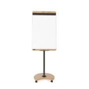 Thumbnail 3 of Rocada Флипчарт Natural, магнитен, на колела, с рамена, 105 x 67 cm