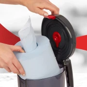 Thumbnail 6 of Диспенсър за хартия за почистване Kimberly-Clark WypAll Reach 6221 Centrefeed, черен