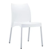 Thumbnail 2 of Градински стол RFG Vito, пластмасов, до 120 kg, бял