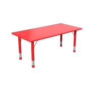 Thumbnail 4 of Ученическа маса RFG Fresh, с регулируема височина, от 3 до 8 години, 1200 х 600 х 370-620 mm, MDF, червена