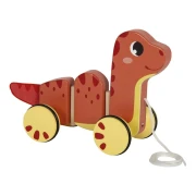 Thumbnail 2 of Small Foot Динозавър за дърпане, дървен