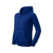 Thumbnail 2 of Malfini Детски суитшърт Zipper 412, поларен, размер 134 cm, възраст 8 години, син