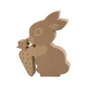 Thumbnail 2 of Creativ Company Заек от папиемаше, 18 х 2.5 cm