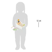 Thumbnail 3 of Small Foot Касов апарат, с пари, детски, дървен, 14 х 16 х 10 cm