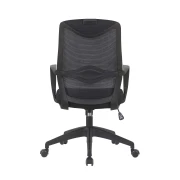 Thumbnail 4 of Офис стол RFG Sven W, дамаска и меш, Tilt механизъм, до 120 kg, черен