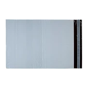 Thumbnail 1 of Плик за пратки, куриерски, с джоб, 280 x 350 mm + 50 mm, сив, 50 броя