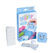 Thumbnail 5 of Печат за текстил Marky, с комплект за нареждане на кирилица, син