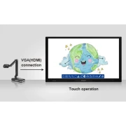 Thumbnail 4 of Документна камера IQ View E3511, HDMI, SD карта, VGA, USB, черна