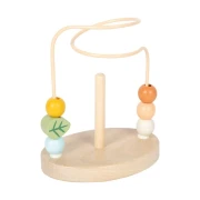 Thumbnail 6 of Small Foot Играчка Tiny Friends, с лабиринт и мъниста, дървена