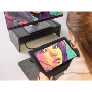 Thumbnail 7 of Поставка за монитор Durable Effect, максимално тегло 10 kg, тъмносива