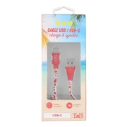 Thumbnail 3 of Кабел TNB USB/USB, 1 m, USB-A, USB-C, дини