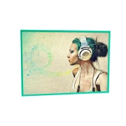 Thumbnail 2 of KEJEA Джоб за документи, магнитен, А4, със зелена рамка