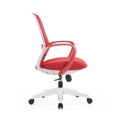 Thumbnail 4 of Офис стол RFG Egg W, дамаска и меш, полиамидна основа, до 130 kg, червен