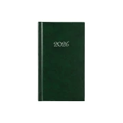 Thumbnail 2 of Календар-бележник Слим, седмичник, 9 x 16 cm, зелен