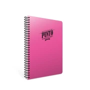 Thumbnail 3 of Gipta Тетрадка Punto, А5, бяла хартия, широки редове, PP корица, със спирала, 60 листа