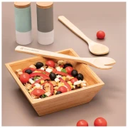 Thumbnail 3 of Комплект прибори за салата Salvy, бамбукови