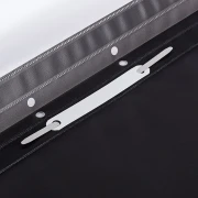 Thumbnail 2 of Папка Economy, PP, с перфорация, черна, 50 броя