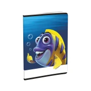 Thumbnail 5 of Тетрадка, A5, малки квадратчета 5 x 5 mm, офсетова хартия, мека корица, 40 листа