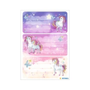 Thumbnail 2 of Herma Самозалепващи се етикети Еднорог, ученически, 6 броя