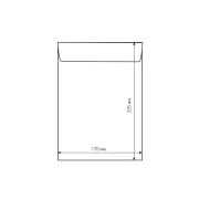 Thumbnail 1 of Airpoc Плик с въздушни мехурчета C/13, 225 x 175 mm, със самозалепваща лента, бял