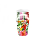 Thumbnail 2 of Чаша Хавай, картонена, 9 cm, 240 ml, 6 броя
