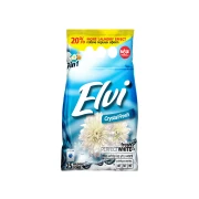 Thumbnail 1 of Перилен препарат Elvi, прах, за бяло пране, кристална свежест, 2 kg