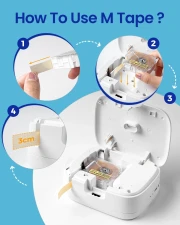 Thumbnail 4 of Принтер за етикети Phomemo M950-WH-EN-B