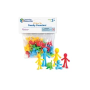 Thumbnail 2 of Learning Resources Фигури Семейство, за сортиране и броене, 24 броя