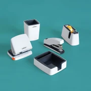 Thumbnail 3 of Оffice 1 Телбод Elegant, 24/6 и 26/6, за 30 листа, бялo-сив