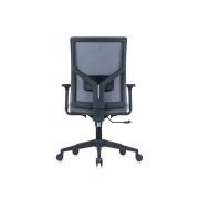 Thumbnail 6 of Ергономичен стол RFG Snow Black W, дамаска и меш, Multi-function механизъм, до 120 kg, светлосива седалка, светлосива облегалка