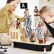 Thumbnail 10 of Small Foot Пиратски кораб, дървен, 77 х 18 х 58 cm