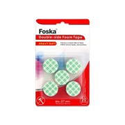 Thumbnail 2 of Foska Двойнозалепващи кръгчета, монтажни, 27 mm, 5 броя