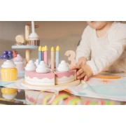 Thumbnail 14 of Small Foot Торта за рязане, с цифри и свещи