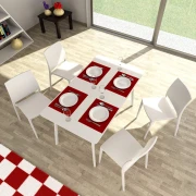 Thumbnail 4 of Градински стол RFG Milano, пластмасов, до 120 kg, бял