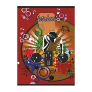 Thumbnail 3 of Тетрадка, A4, широки редове, офсетова хартия, мека корица, 40 листа, дизайни за момче