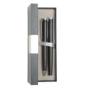 Thumbnail 2 of Office 1 Комплект химикалка и ролер Monarch, метални, черни