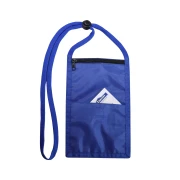 Thumbnail 2 of Мултифункционален аксесоар за носене на врат, 12.5 x 19 cm, син