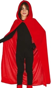 Thumbnail 1 of Наметало, с качулка, 100 cm, червено