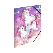 Thumbnail 7 of Herma Папка Unicorn, картонена, с ластик, A4