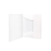 Thumbnail 5 of Exacompta Папка Keracover, PP, с 3 капака и ластик, бяла