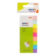 Thumbnail 4 of Stick'n Самозалепващи се индекси, хартиени, 12 x 50 mm, 9 цвята, 450 броя