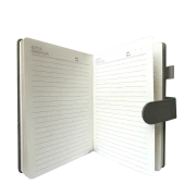 Thumbnail 2 of Office 1 Бележник, с магнитно закопчаване, без дати, А5, оранжев