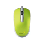 Thumbnail 3 of Мишка Genius DX-120, с кабел, USB Type-A, 3 бутона, зелена