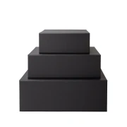 Thumbnail 3 of Office 1 Кутия Natural, с магнитно затваряне, сгъваема, 20 х 18 х 8 cm, черна