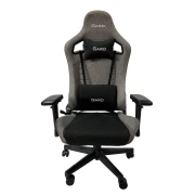 Thumbnail 2 of Геймърски стол RFG Gard, текстил, Multi-function механизъм, полипропиленова основа, до 130 kg, черно-сив