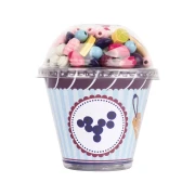 Thumbnail 2 of Small Foot Мъниста за нанизване, във форма за кексче, асорти