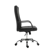 Thumbnail 4 of Директорски стол Mega Chrome, екокожа, Tilt механизъм, до 130 kg, черен