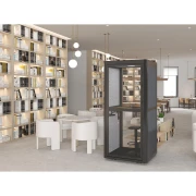 Thumbnail 5 of Шумоизолираща акустична кабина Flexi101, 1020 х 1020 х 2260 mm, сива